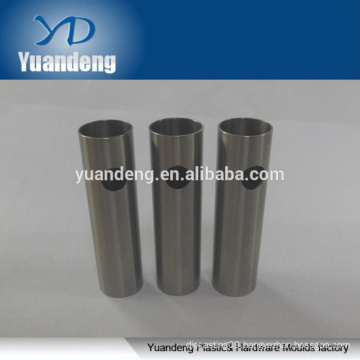 customized cnc turning machine stainless steel tube/pipe for flashlight with hole